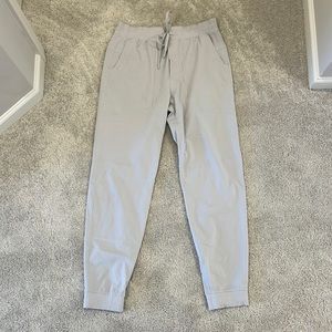 Lululemon joggers: light grey size medium